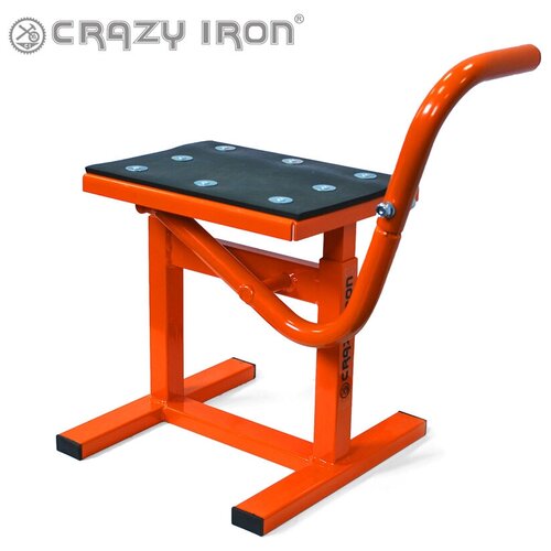 фото Подставка мотоподъемник crazy iron cross/enduro orange