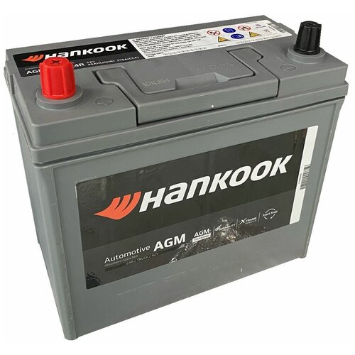 фото Аккумуляторная батарея hankook start- stop plus 6ст-45.1 (46b24r) (прямая полярность, азиатский типоразмер)