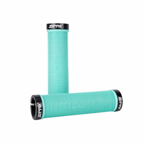 фото Грипсы ztto ag15 lock-on soft бирюзовые