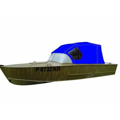 фото Прогресс-2, 2м, 3м. тент с дугами с креплениями на штатное стекло all4boat
