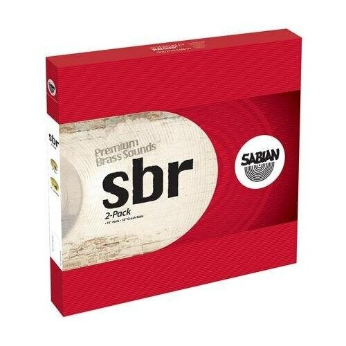 фото Комплект тарелок sabian sbr 2-pack
