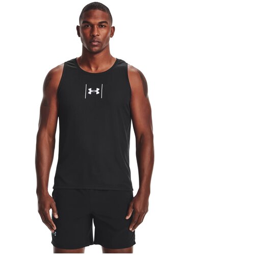 фото Майка under armour speed stride shock singlet черный lg 1356175-002