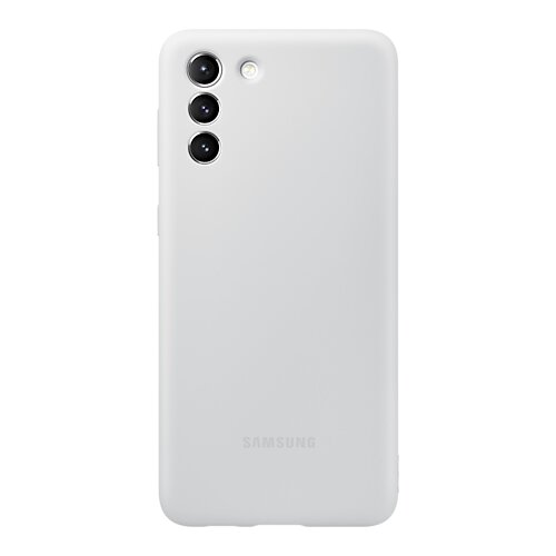 фото Чехол для samsung galaxy s21 plus silicone cover light grey ef-pg996tjegru