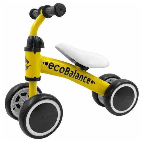фото Беговел ecobalance baby желтый