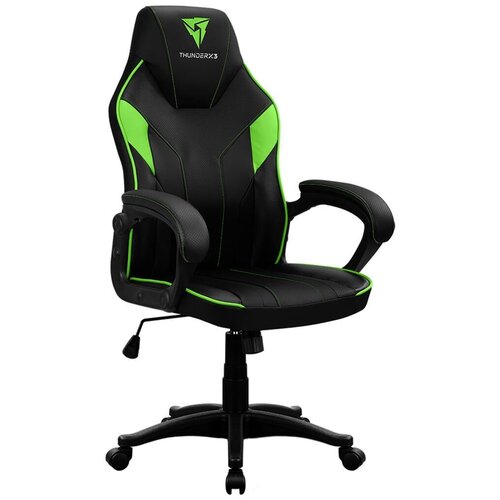 фото Офисное кресло thunderx3 ec1 air black/green