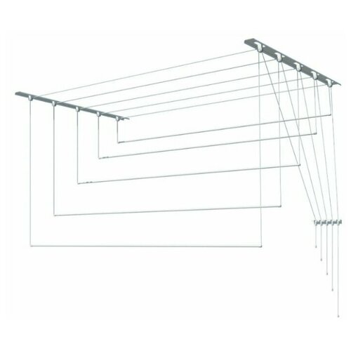 фото Сушилка для белья птф лиана "лиана-м", потолочная, длина 1.5 м