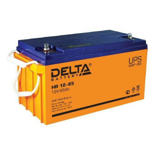 фото Аккумулятор delta hr 12-65 delta battery