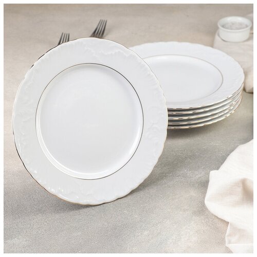фото Cmielow набор тарелок, d=25 см, 6 шт