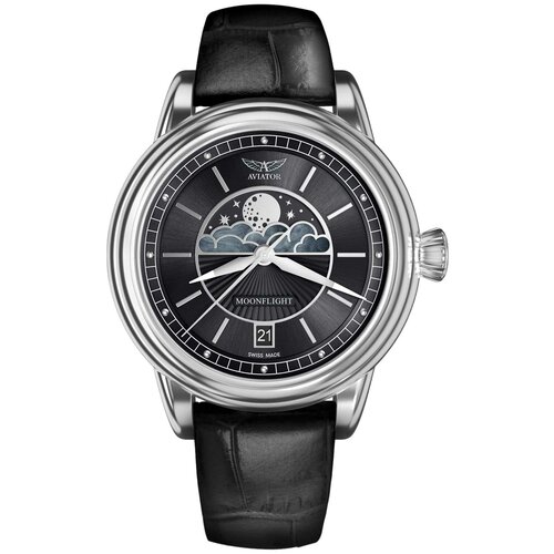 фото Швейцарские наручные часы aviator v.1.33.0.252.4