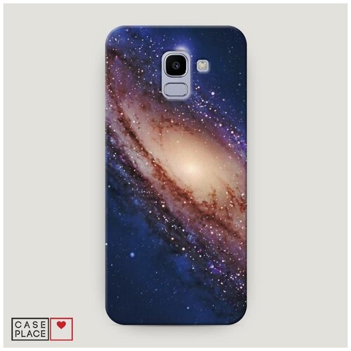 Чехол Пластиковый Samsung Galaxy J6 2018 Галактика градиент
