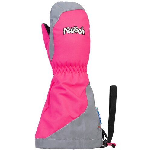 фото Варежки reusch 2020-21 walter r-tex® xt mitten pink glo/reflective (inch (дюйм):iv)