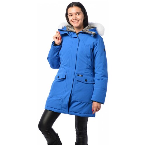 фото Куртка zerofrozen, размер 42, синий