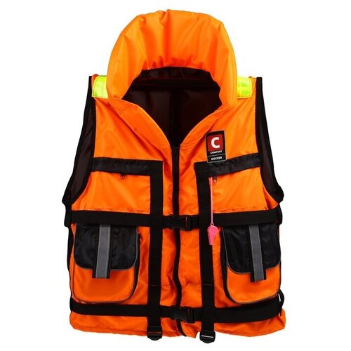 фото Спасательный жилет comfort докер, размер 48-50, 100 кг, оранжевый