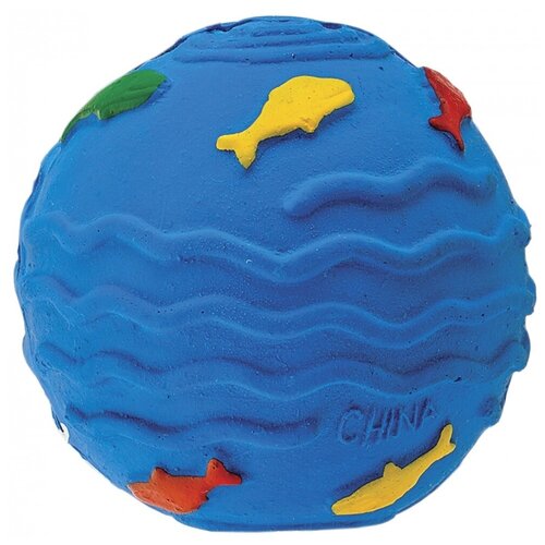 фото Мяч киты латексный для собак 7см (2 шт) noname
