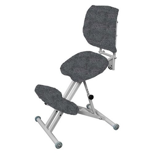 фото Takasima стул коленный эргономичный "олимп" ск-2-1 цвет антрацит (корпус серого цвета)