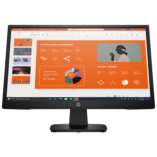 фото 21.5" монитор hp p22va g4, 1920x1080, 60 гц, *va, черный