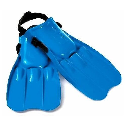 фото Large swim fins ласты для плавания большие синие, размер 41-45 bestway