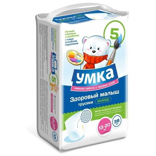 фото Умка подгузники-трусики умка 13-20 кг 38 шт