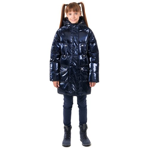 фото Куртка утепленная зимняя для подростка, v- baby 64-006 v-baby