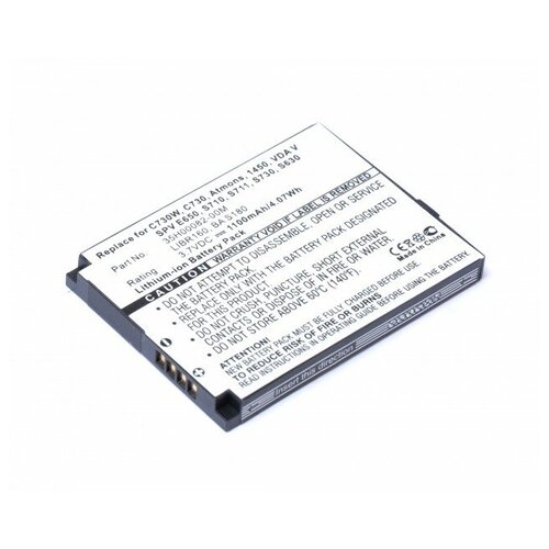 фото Аккумуляторная батарея для кпк htc s710, s730 (ba s180, libr160) 1100mah cameronsino/pitatel