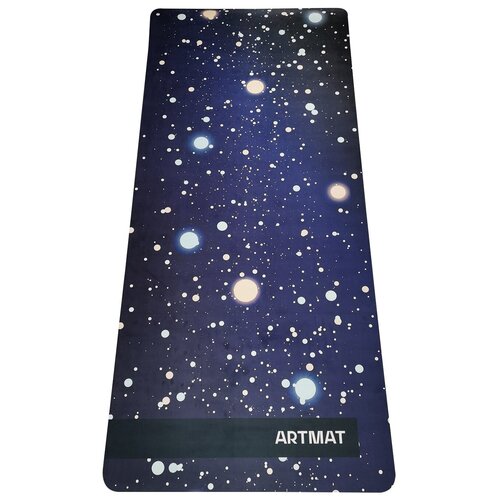 фото Стильный коврик для йоги и фитнеса artmat dream из экологичных материалов (eco) 183*80*0,6 см / сумка-чехол в подарок