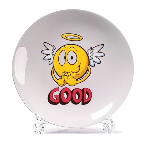 фото Тарелка coolpodarok good (хороший)