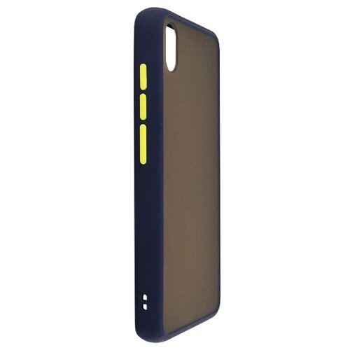 фото Чехол противоударный матовый для xiaomi redmi 7a синий ycase