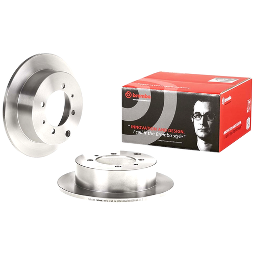 фото Brembo 08.8316.10 (08831610 / 0986478655 / 0986479s53) диск тормозной задн. mitsubishi (мицубиси) galant vi (ea_) 09 / 96-10 / 04 / mitsubishi (мицубиси) galant vi estate (ea_) 09 / 9 (комплект 2 штуки)