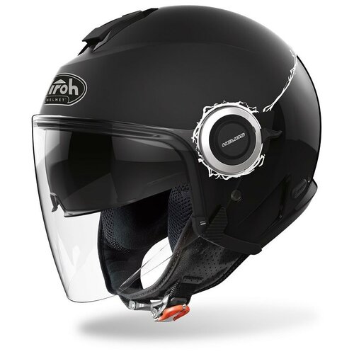 фото Airoh шлем открытый helios fluo black gloss/matt airoh helmet