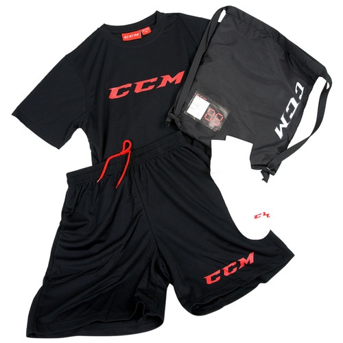 фото Набор для спортзала ccm dryland kit jr (размер 130, цвет черный)