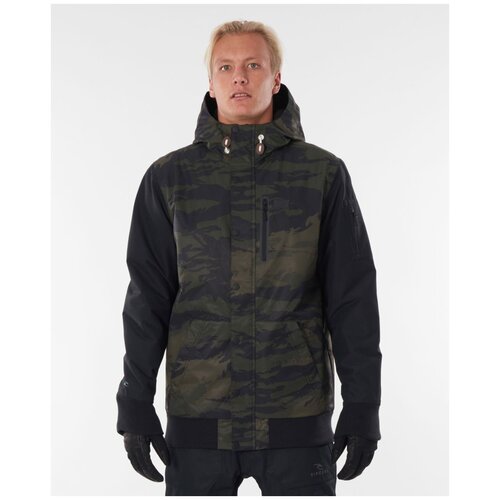 фото Куртка сноубордическая rip curl traction snow jacket, цвет5001 black/charcoal, размер l