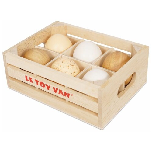 фото Le toy van игровой набор яйца в ящичке