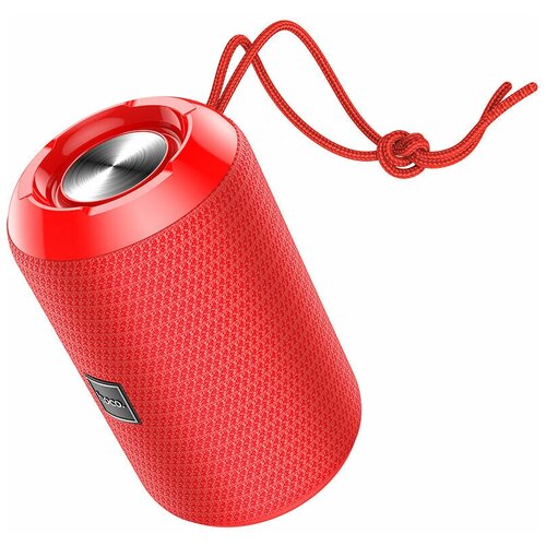 фото Беспроводная bluetooth колонка hoco trendy sound sports wireless speaker, красный adela