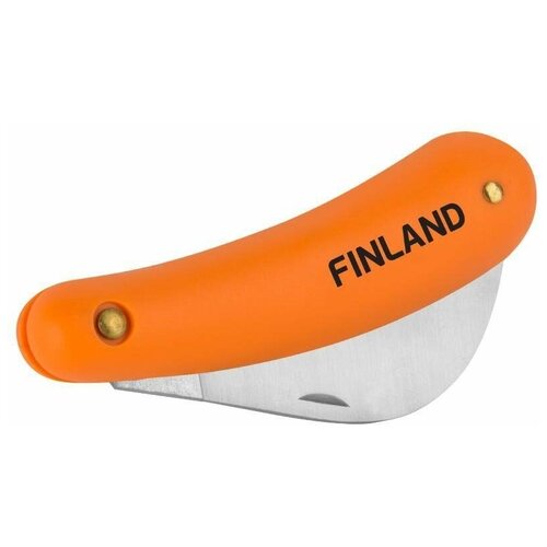 фото Нож садовый с изогнутым лезвием из нержавеющей стали finland