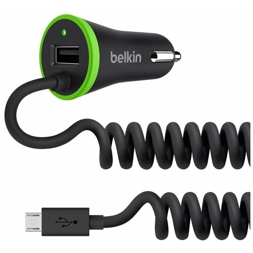 фото Автомобильное зарядное устройство belkin (f8m890bt04-blk)