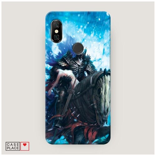 фото Чехол пластиковый xiaomi redmi note 6 pro дикая охота эредин case place