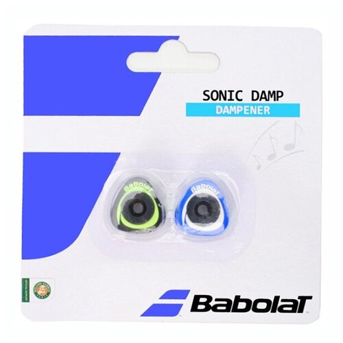 фото Виброгаситель babolat sonic damp x2, yellow/blue