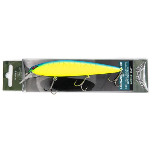 фото Воблер nories laydown minnow 110mm 18гр цвет br-7m