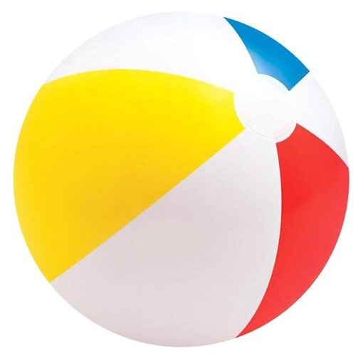 фото Мяч пляжный «цветной», d=51 см intex