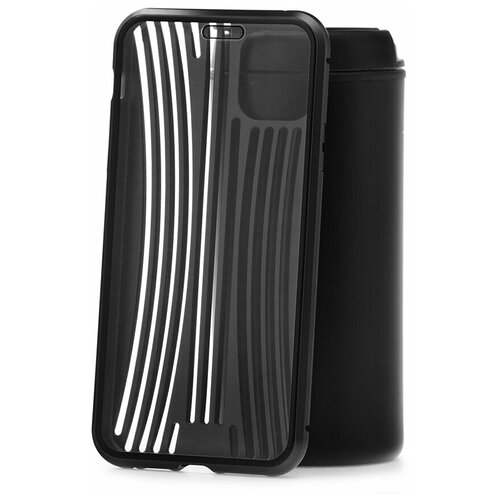 фото Чехол для apple iphone 11 pro max kruche metal suitcase black / чехол на айфон / чехол для айфон / бампер на айфон / чехол накладка для iphone / противоударная накладка для iphone / защита для iphone / защита на айфон / cсиликоновый чехол для iphone / пластиковый чехол на iphone / защитный чехол для iphone / кruче,kruche