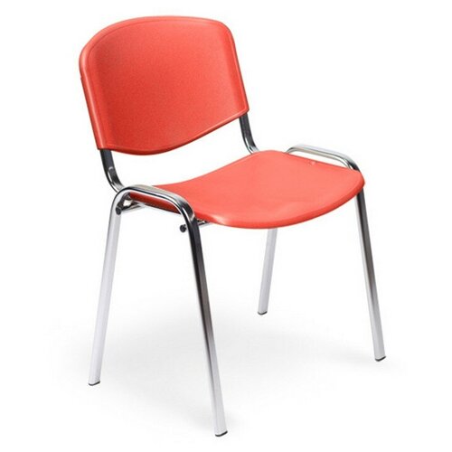 фото Easy chair стул up_echair rio(изо) хром, пластик красный