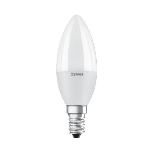 фото Лампа светодиодная osram 6.5 вт e14 свеча 4000 к нейтральный белый свет, 1345147
