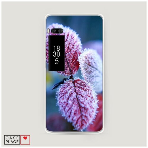 фото Силиконовый чехол "зима 5" на meizu pro 7 plus / мейзу про 7 плюс case place