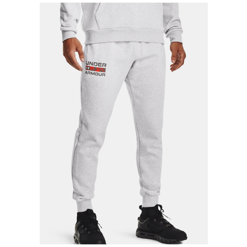 фото Брюки under armour rival flc signature jgr синий lg 1366366-432