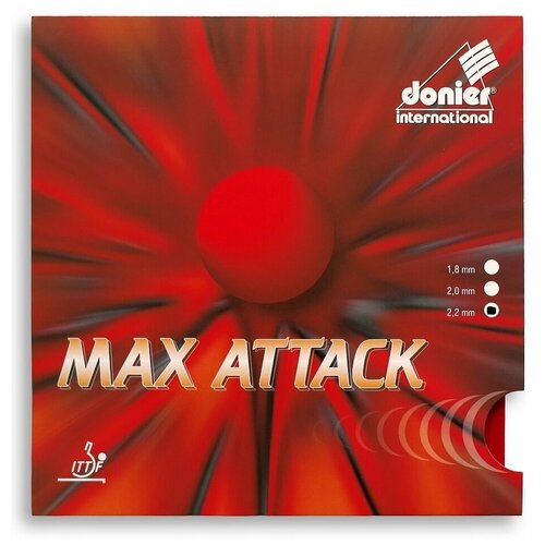 фото Накладка для настольного тенниса donier max attack 2.2