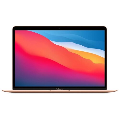 фото Ноутбук apple macbook air 13 late 2020 (apple m1/13.3"/2560x1600/16gb/1024gb ssd/dvd нет/apple graphics 8-core/wi-fi/bluetooth/macos) mgqp3ll/a, usa, золотой
