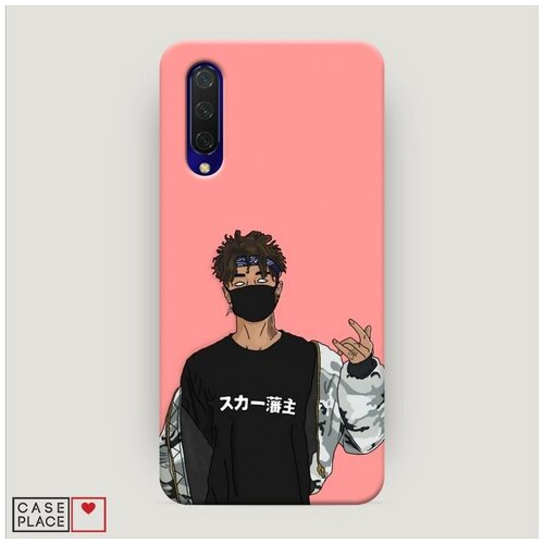 фото Чехол пластиковый xiaomi mi a3 lite в маске 2 case place