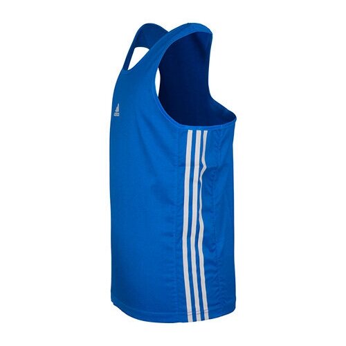 фото Майка боксерская micro diamond boxing top синяя (размер 2xs) adidas