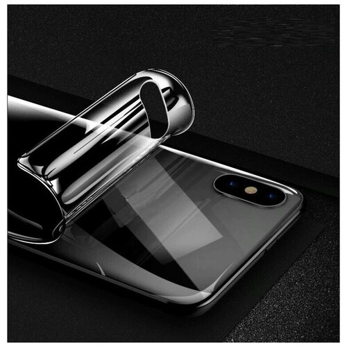Гидрогелевая пленка для Apple Iphone 5C / Айфон 5С на заднюю крышку с вырезом под камеру / Защитная противоударная пленка