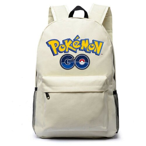 фото Рюкзак с логотипом покемон (pokemon) белый №1 noname